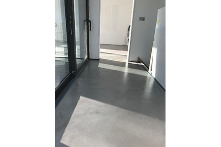 Micro cement floor