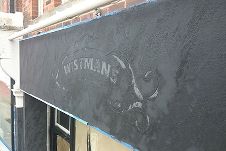 Microcement (heavy textured)