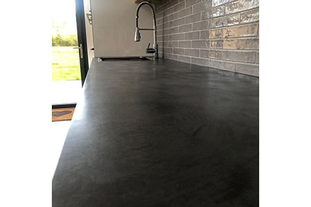 Micro cement (medio) worktop