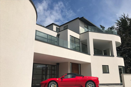 Sand and cement render