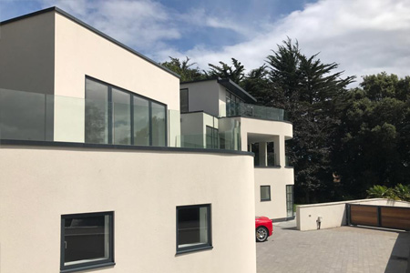 Sand and cement render