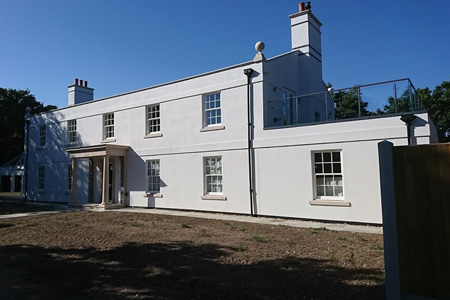 Sand and cement rendering