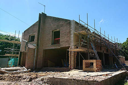 Sand and cement rendering