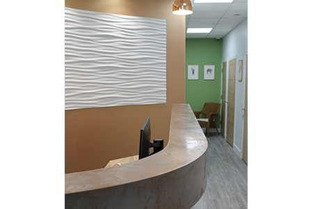 Venetian plastering - Venetian and copper effect