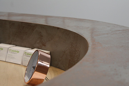Venetian plastering - Venetian and copper effect